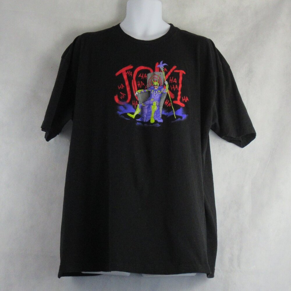 Tultex Men's Short Sleeve T-Shirt, Black Joki Joker Loki Mashup, 3XL
